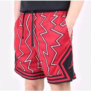 Nike Men's Air Jordan Jumpman AOP Mesh Shorts W/Pockets Sz XL - Rare